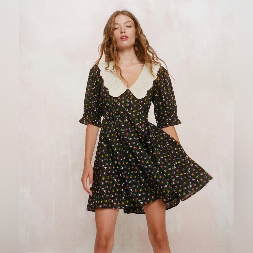 CHRISTY DAWN Mischa Dress - Night Garden (M)